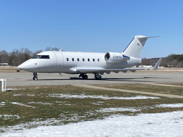 Canadair Challenger (2-PAPA) - Date Taken: March 13, 2022