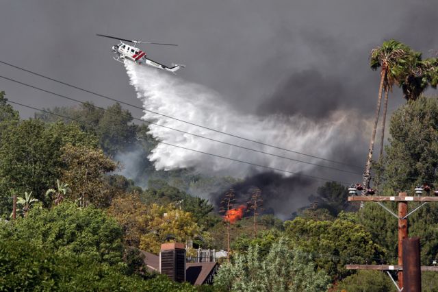 — — - The view from my roof - my house was ok but at least 80 others burned during the Jesusita Fire which started May 5, 2009 along the Jesusita trail in Santa Barbara, CA.
