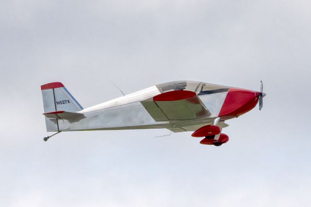 N527X — - Sonex over Livermore Municipal Airport (CA). April 2021.