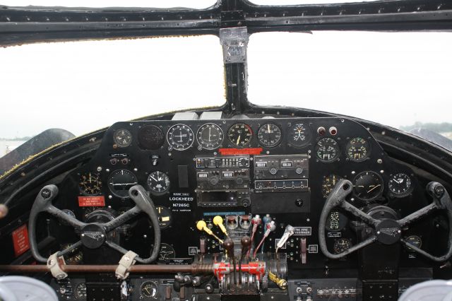 — — - Cockpit of the PV-2