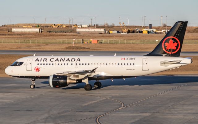 Airbus A319 (C-GARG)