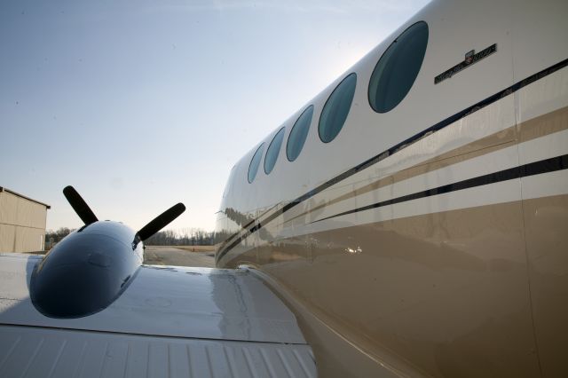 Cessna Skylane (N847D) - A very nice, completely refurbished King Air 100.