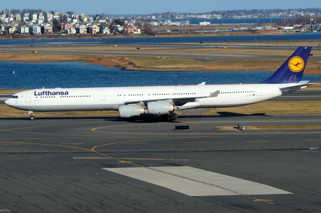 Airbus A340-600 (D-AIHY) - LH 422 arriving from Frankfurt