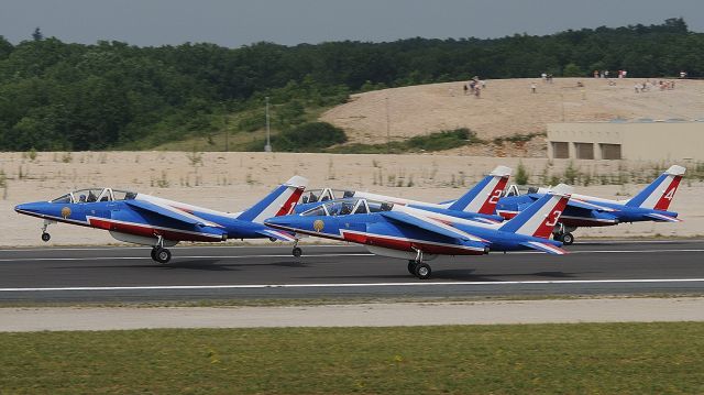 — — - FRENCH AIR FORCE DISPLAY IN BRIVE SOUILLAC AIRPORT JULY 2010