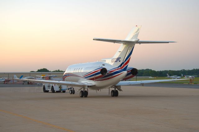 Hawker 800 (N333PC) - Brand new color scheme as of July 2013