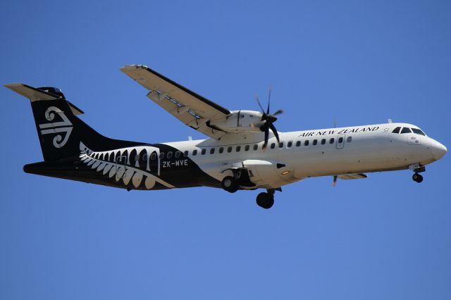 Aerospatiale ATR-72-600 (ZK-MVE) - on 16 January 2020