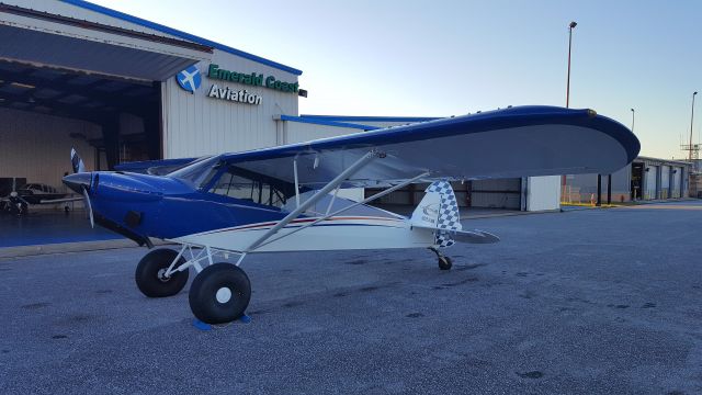 Piper L-21 Super Cub (N355WA) - Carbon Cub Layover on their way to Sun-n-Fun 16