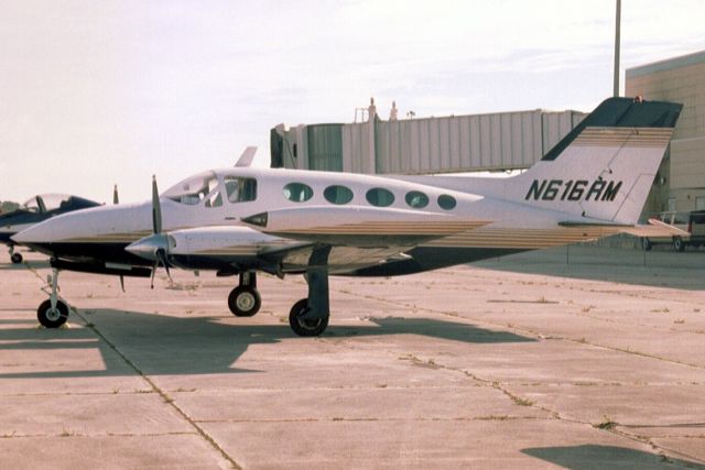 Cessna Chancellor (N616RM) - Seen here on 28-Sep-03.