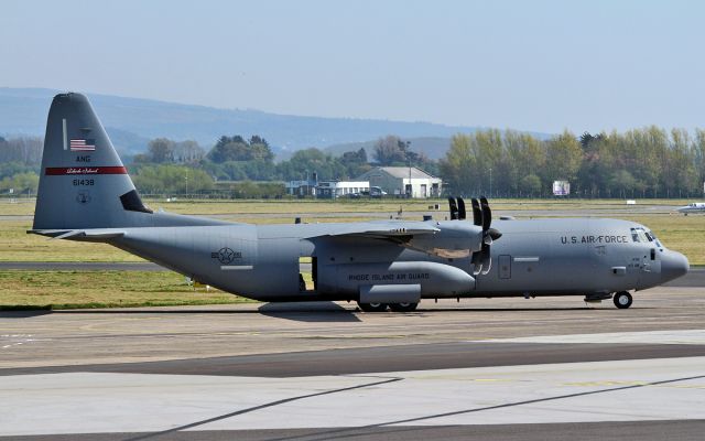 Lockheed C-130 Hercules (06-1438) - usaf rhode island ang c-130j 06-1438 at shannon 22/4/15.