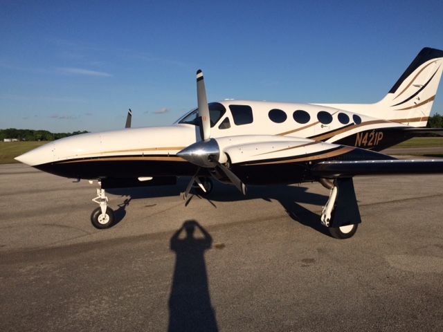 Cessna 421 (N421P) - Golden Eagle 421