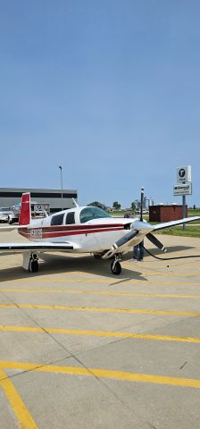 N58089 — - Mooney M20K Rocket: Final leg, #3, cross country from Los Angeles (Santa Monica) to New Jersey