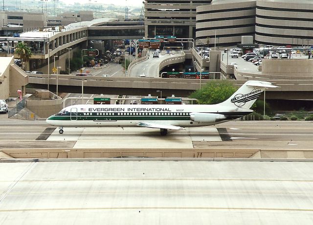 Douglas DC-9-10 (N933F) - KPHX - baby freight hauler at Phoenix. Date shows June 1999 but not verified.