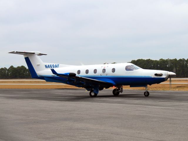 Pilatus PC-12 (N469AF)