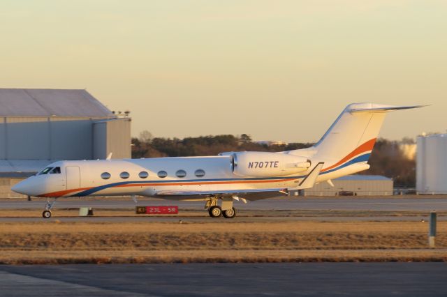 Gulfstream Aerospace Gulfstream IV (N707TE) - TE Connectivity Gulfstream G450 1/20/14