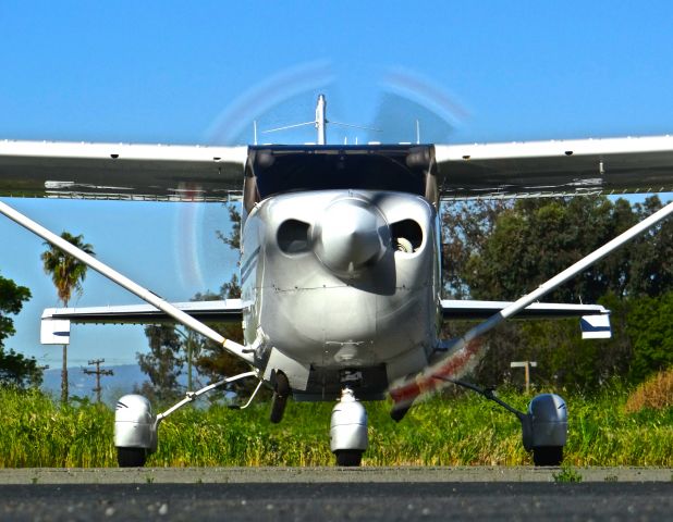 Cessna 206 Stationair (N631AF) - Local Cessna 206 in run up area @ KRHV.