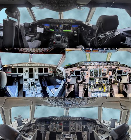 — — - B787, A321, MD80, B757