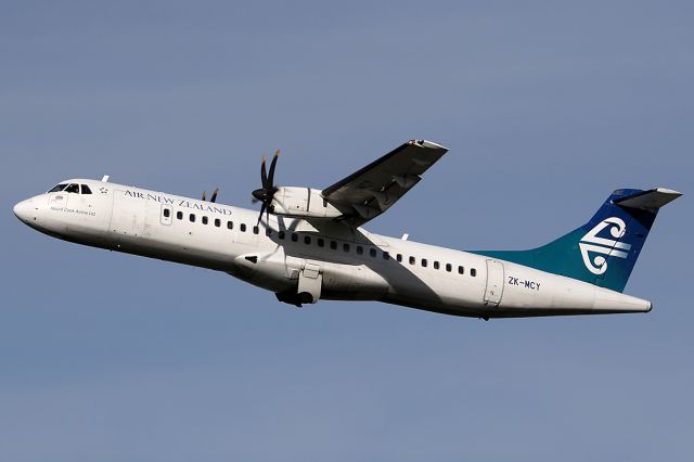 Aerospatiale ATR-72-500 (ZK-MCY) - on 18 July 2019