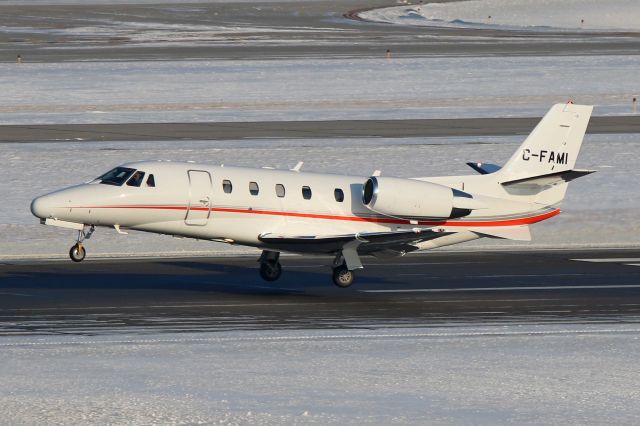 Cessna Citation Excel/XLS (C-FAMI) - A Cessna Citation Excel departing RWY 24L on 17 Jan 2018.