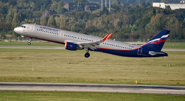 VP-BAE — - Aeroflot "С. Бондарчук / S. Bondarchuk" take off at DUS/EDDL 10.Oct. 2021