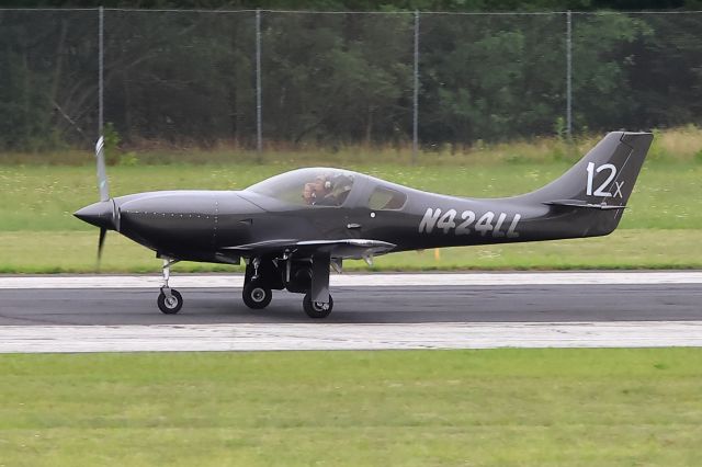 Lancair Legacy 2000 (N424LL) - Morning launch for AirVenture Cup Race, 21 July 2024