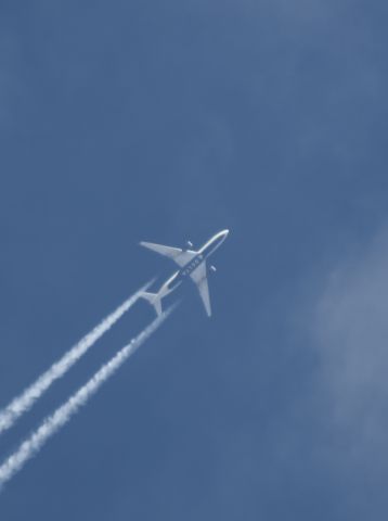 Airbus A350-900 (N508DN) - Flying over Central NM enroute to KLAX