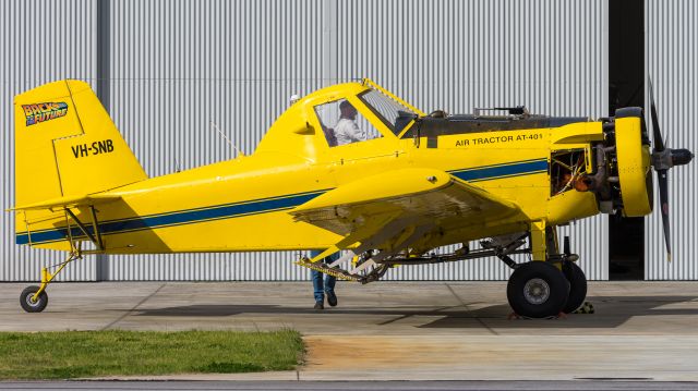 VH-SNB — - I love this photo because I managed to photograph a small flame coming out the exhaust. 