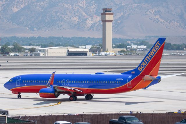 Boeing 737-800 (N8625A) - SWA538 - RNO-LAS - August 24, 2020