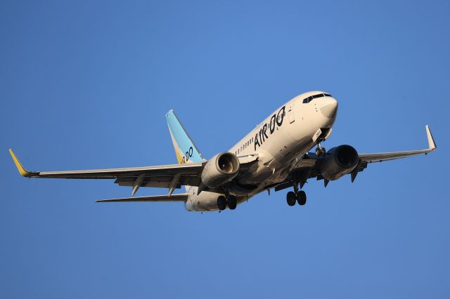 Boeing 737-700 (JA09AN) - December 9th 2021:HND-HKD.