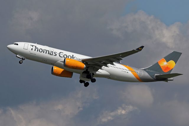 Airbus A330-200 (G-TCXB) - TCX2604 off to Orlando.  TCX A330s seem to spend their lives flying back and forth between the UK and the US.