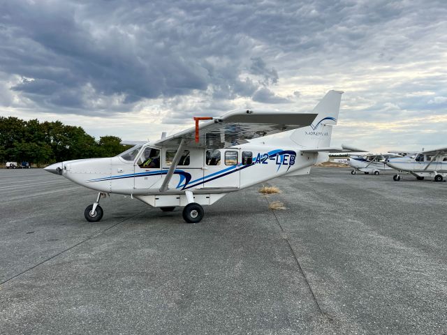 GIPPSLAND GA-8 Airvan (A2-LEB) - At Maun, Botswana. 18-MAY-2022