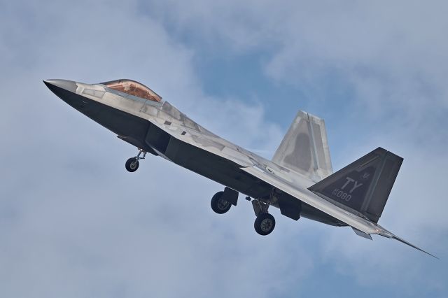 Lockheed F-22 Raptor (04080) - Taken during visit of Tyndall Raptors in Poland, August 2018