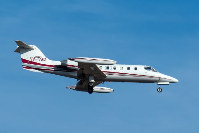 Learjet 35 (VH-TSG) - Learjet 35A cn 657. VH-TSG AusWest 2010 Pty.Ltd final RWY 21 YPPH 02 December 2023