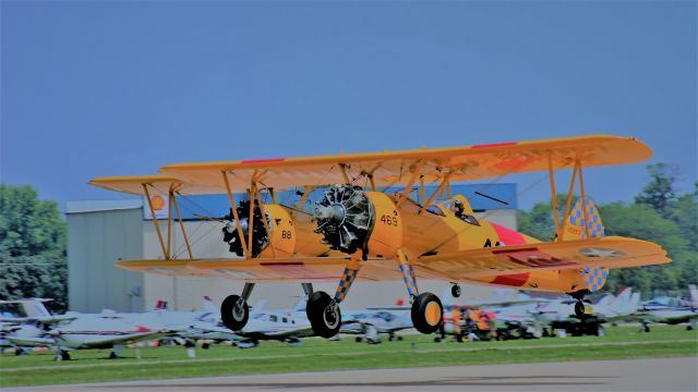 Boeing PT-17 Kaydet (N59901) - Biplane Double at Oshkosh.