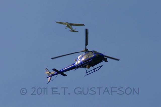 Eurocopter AS-350 AStar (N12YJ) - Chicago CBS 2 Helicopter