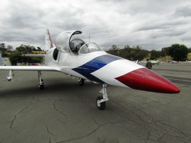 Aero L-39 Albatros (N178CW) - Parked at Brackett Field