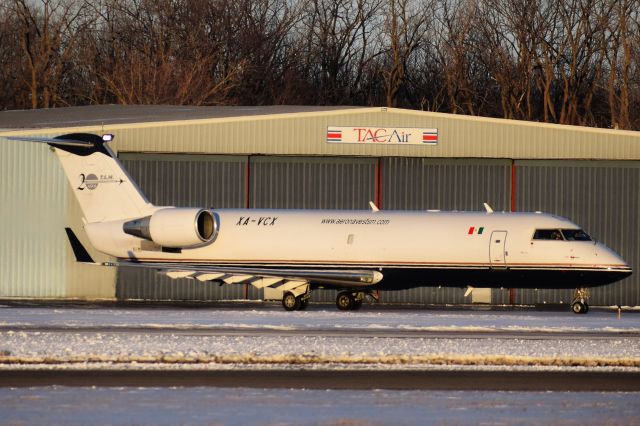 Canadair Regional Jet CRJ-200 (XA-VCX) - XA-VCX operating as VTM304 from BUF to SHVbr /** First Photos of XA-VCX on FlightAware **br /br /• Atlantic Southeast Airlines (APR 1999 - DEC 2011)br /• ExpressJet Airlines (DEC 2011 - OCT 2016)br /• Converted to Freighter (July 2018)br /• Registered to Aeronaves TSM (FEB 2019)