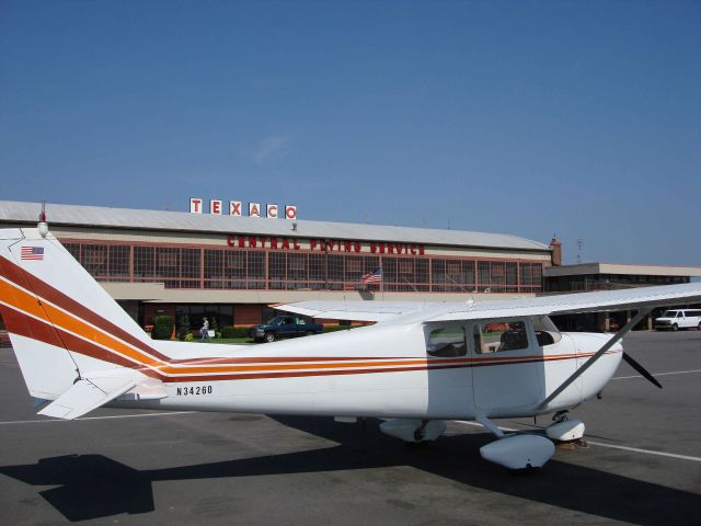 Cessna 175 Skylark (N34260) - This Cessnas was an engineered test airplane for the new swept tail design.