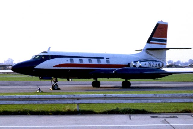 Lockheed Jetstar 2 (N23M) - November 1968 at Düsseldorf (EDDL)