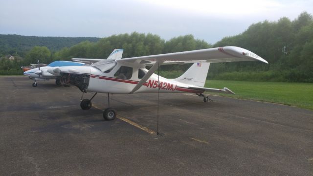 STODDARD-HAMILTON Glasair (N542MJ) - Parked on the ramp, August 2020.