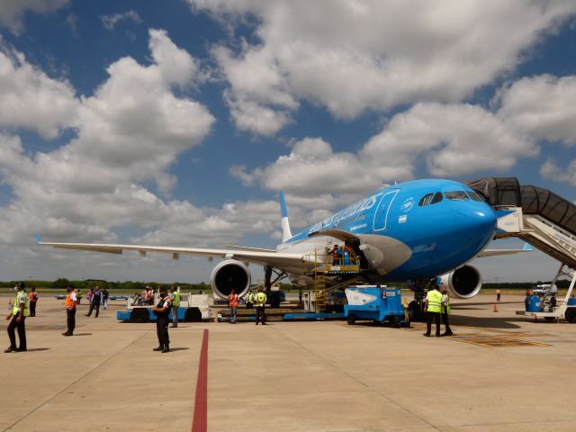 Airbus A330-200 (LV-GHQ) - Vuelo AR1061 SVO-EZE segunda entrega de la vacuna Sputnik V