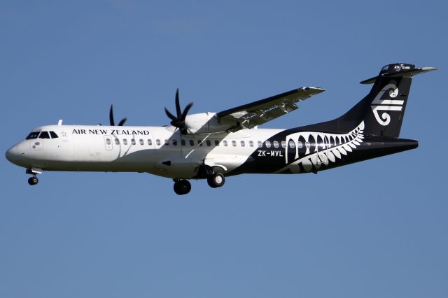 ATR ATR-72 (ZK-MVL) - on 20 Nov 2016