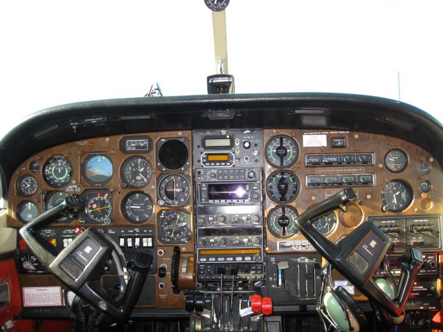 Cessna Super Skymaster (N333SS) - Heres a photo of the cockpit.