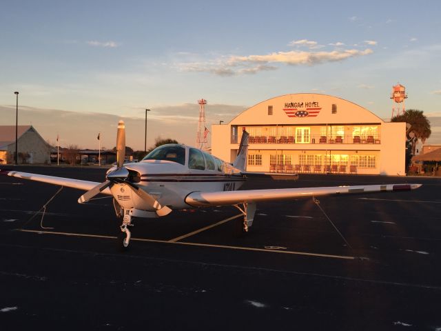 Beechcraft Bonanza (36) (N724LW) - Fredericksburg, Texas Hanger Hotel