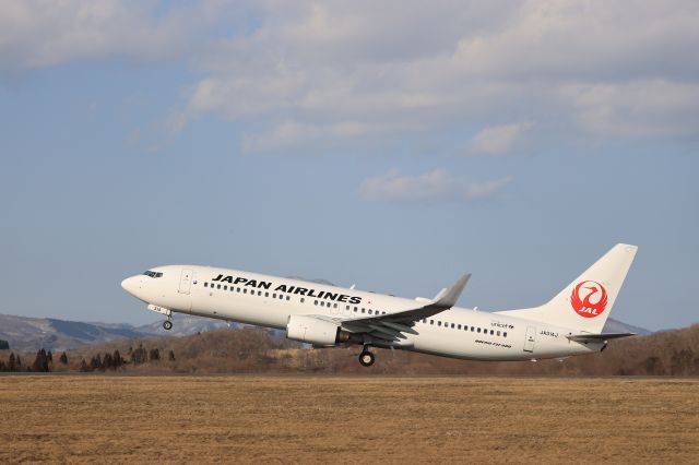 Boeing 737-800 (JA314J) - March 12th 2022:HKD-HND.