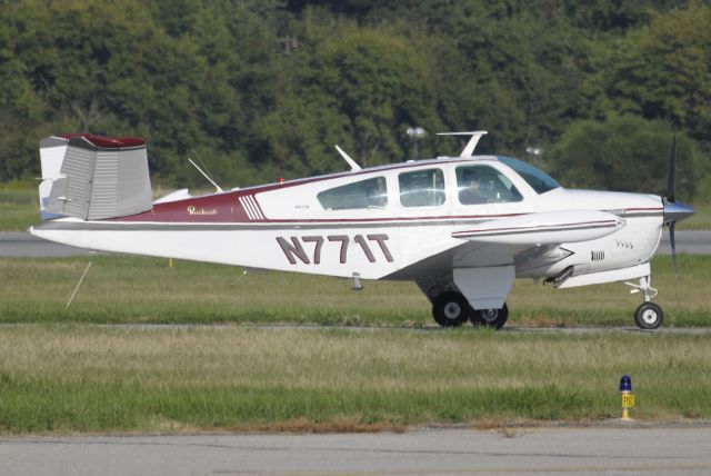 Beechcraft 35 Bonanza (N771T) - Seen at KMTN on 8/15/2009.