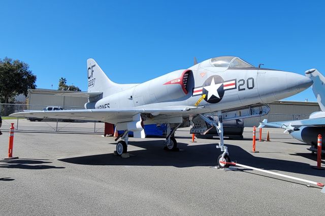 14-2227 — - On display at the Western Museum of Flight at Zamperini Field in Torrance California. 02/06/23