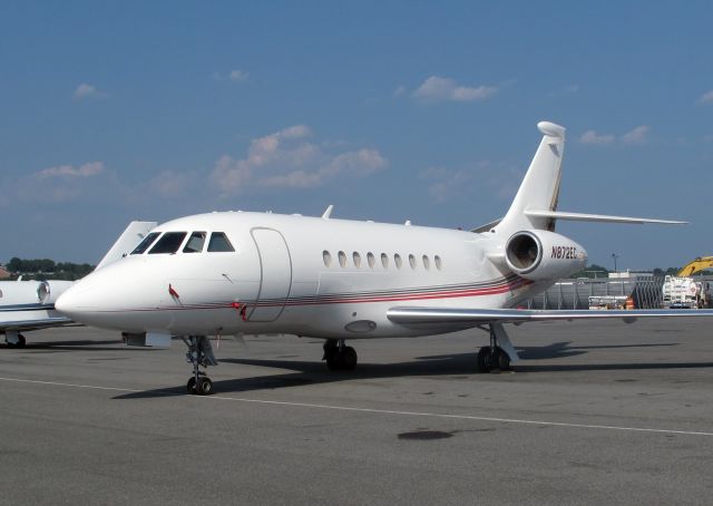 Dassault Falcon 2000 (N872EC) - A very nice business jet, built to French military standards.