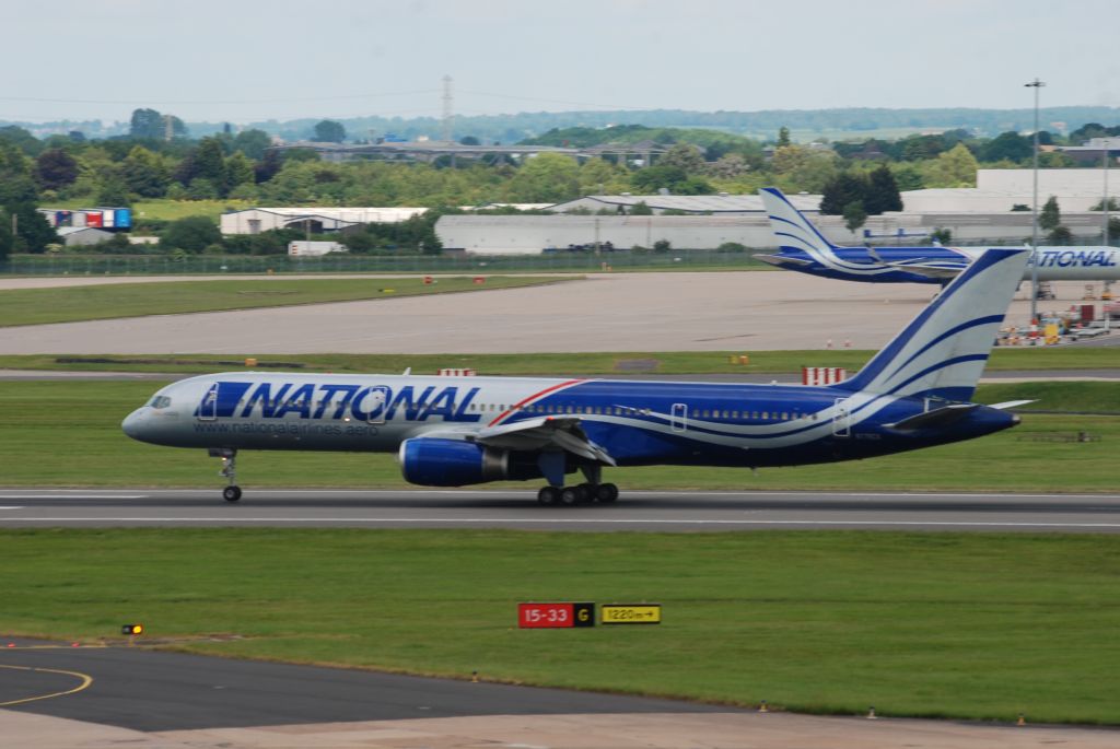 Boeing 757-200 (N176CA) - Taken from the top of Freeport Carpark