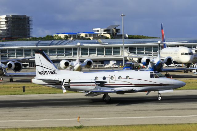 North American Sabreliner (N651MK) - Sable liner N651MK in the house