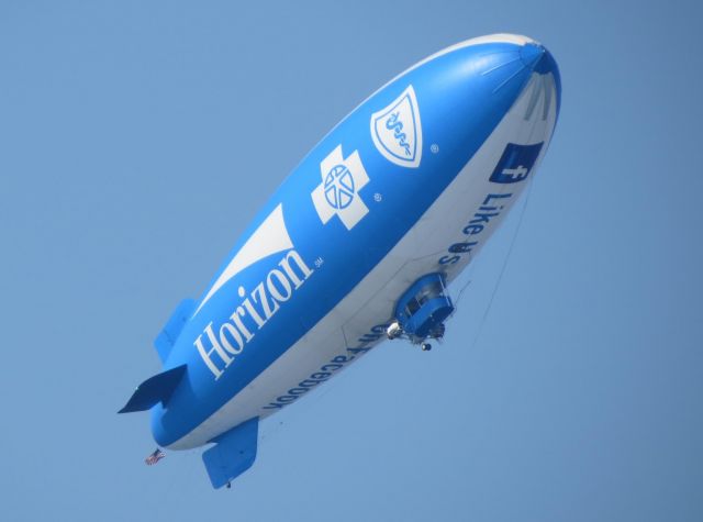 — — - Horizon blimp over Atlantic City, NJ